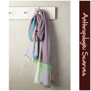 Anthro “Sun-Drenched Stripe Scarf” by Rose & Rose